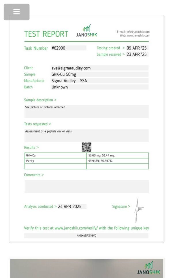 GHRP-6 10 mg - Image 2