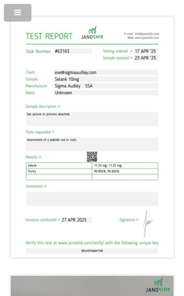 SELANK 10mg - Image 3